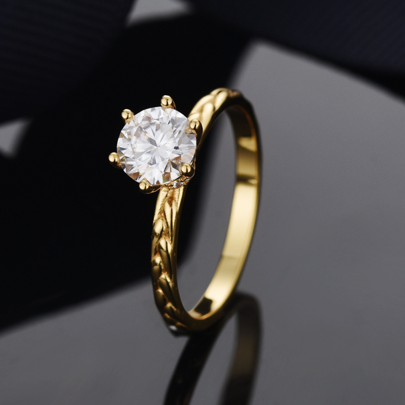 Prsteň s geometrickým tvarom zo striebra 925, spracovanie Seiko, štýl ľahký luxus, unisex