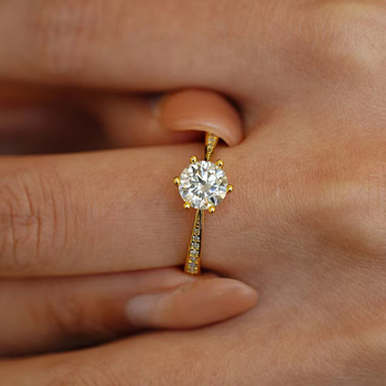 Inel din argint 925, formă geometrică, precizie în prelucrare, stil lux ușor, unisex