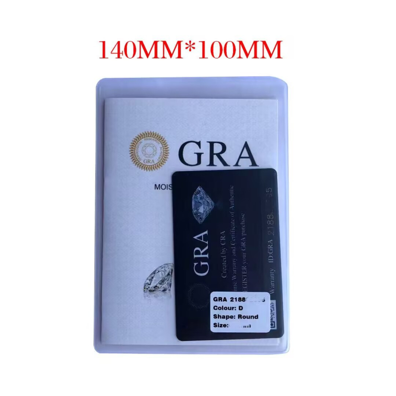 Moissanite nakit s certifikatom GRA: prsten, narukvica, naušnice i ogrlica s privjeskom od srebra