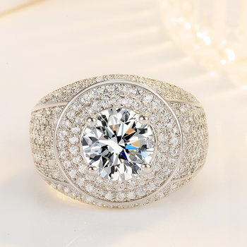 Pánsky prsteň z medi, geometrický tvar, elektroplatovanie, ľahký luxusný štýl