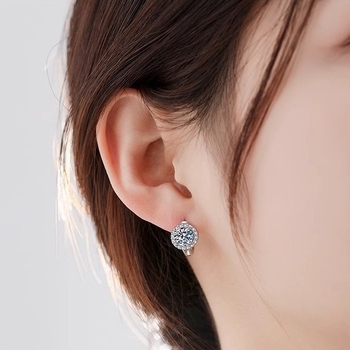 Σκουλαρίκια από χαλκό με γεωμετρικό σχέδιο για γυναίκες, ηλεκτροπλατίωση