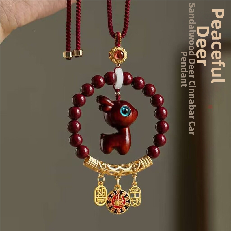 Privjesak za unutrašnjost automobila — karikaturalni stil, legura, prilagodljiv, marka 111