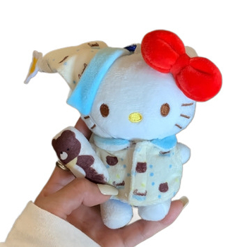 Карикатурен плюшен ключодържател - плюшена кукла, висулка за чанта, закачалка за кола