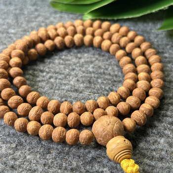 Náramok Bodhi z 108 korálov, korunný tvar, ručná výroba, etnický štýl, unisex