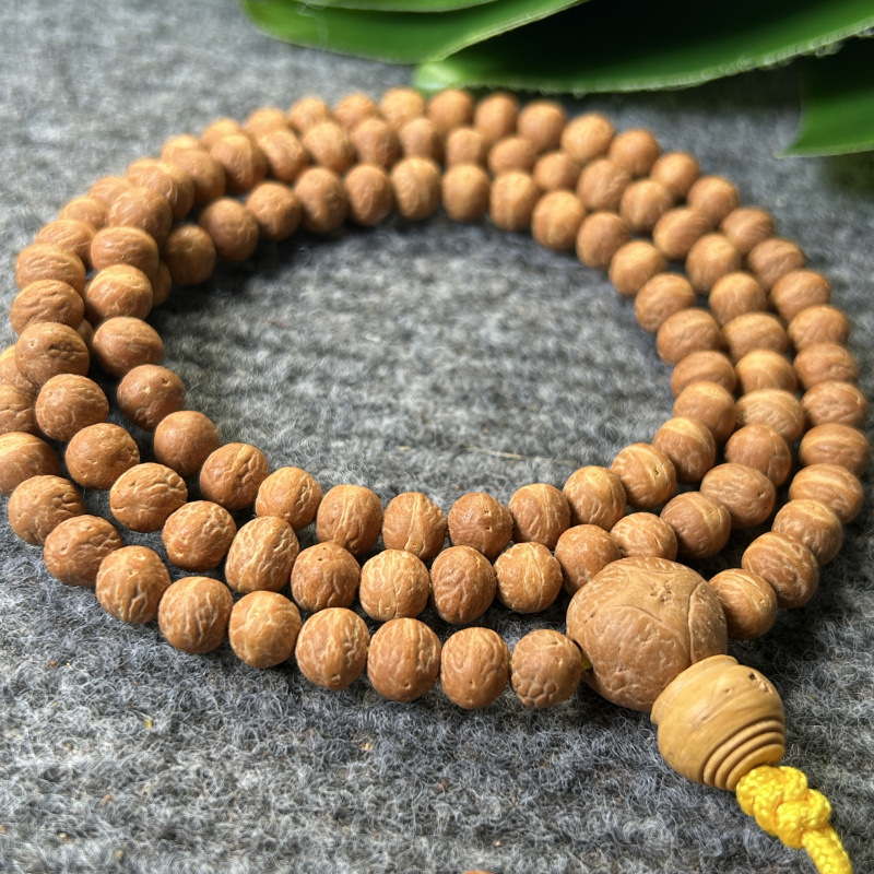 Náramok Bodhi z 108 korálov, korunný tvar, ručná výroba, etnický štýl, unisex