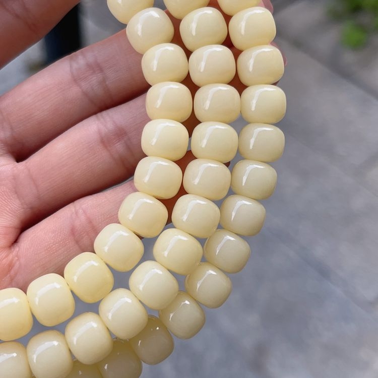 Náramok Bodhi, 108 korálikov, antický štýl, unisex, leštený povrch