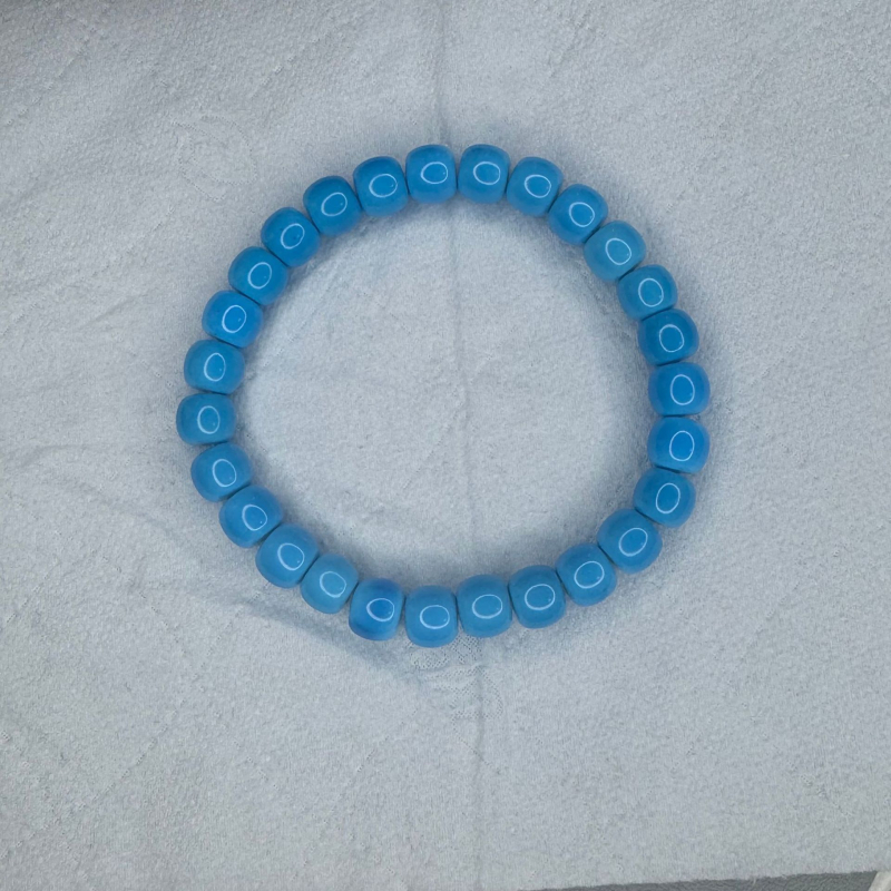 Brățară din magnezit, unisex, lucrată manual, formă veche, origine Shanwei