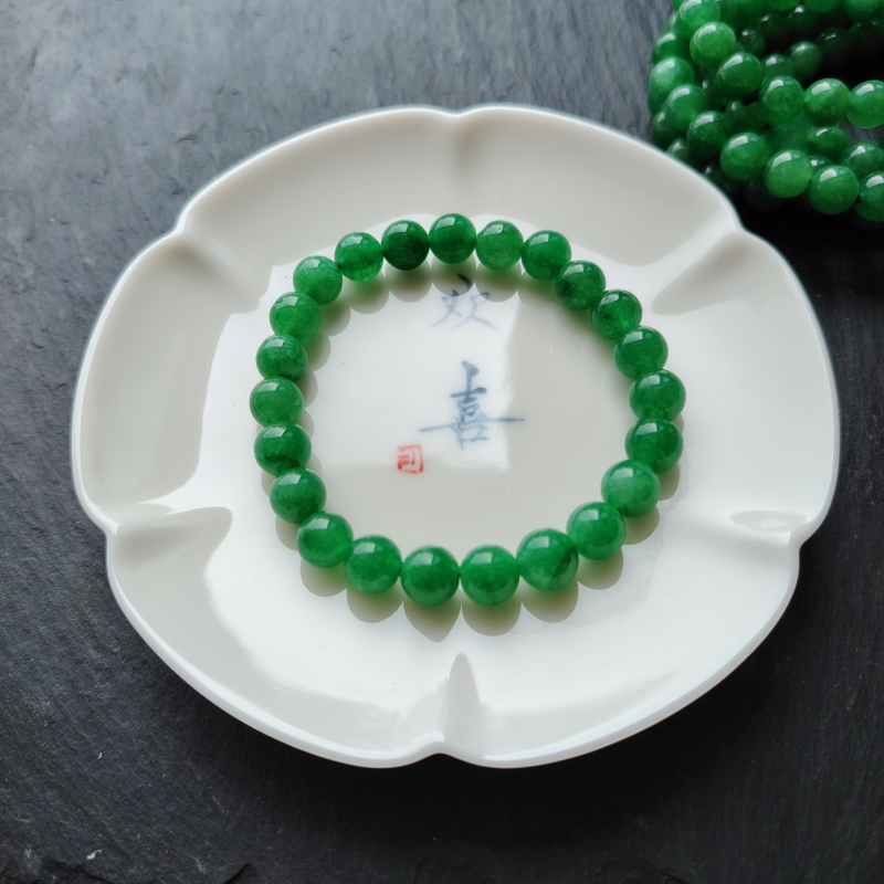 Brățară Jade cu stil etnic, unisex; brand Twelve strands; motif litere/cifre/text; placare electroplatină