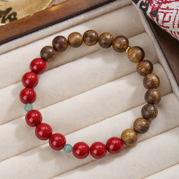 Kínai stílusú kristálygyöngyös karkötő, uniszex, testre szabható, 2025 nyári kiadás