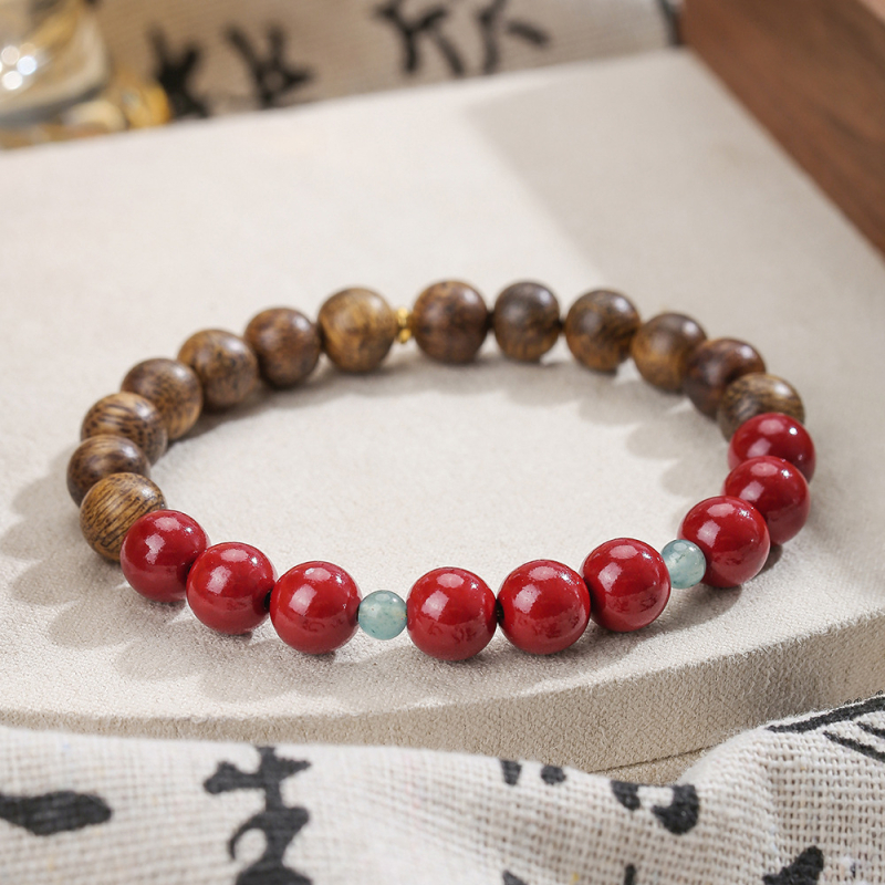 Kínai stílusú kristálygyöngyös karkötő, uniszex, testre szabható, 2025 nyári kiadás