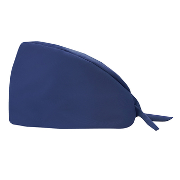 Șapcă chirurgicală pentru dentiști, poliester, monocromă, formă cupolă, margine plată, imprimare logo posibilă, personalizare disponibilă