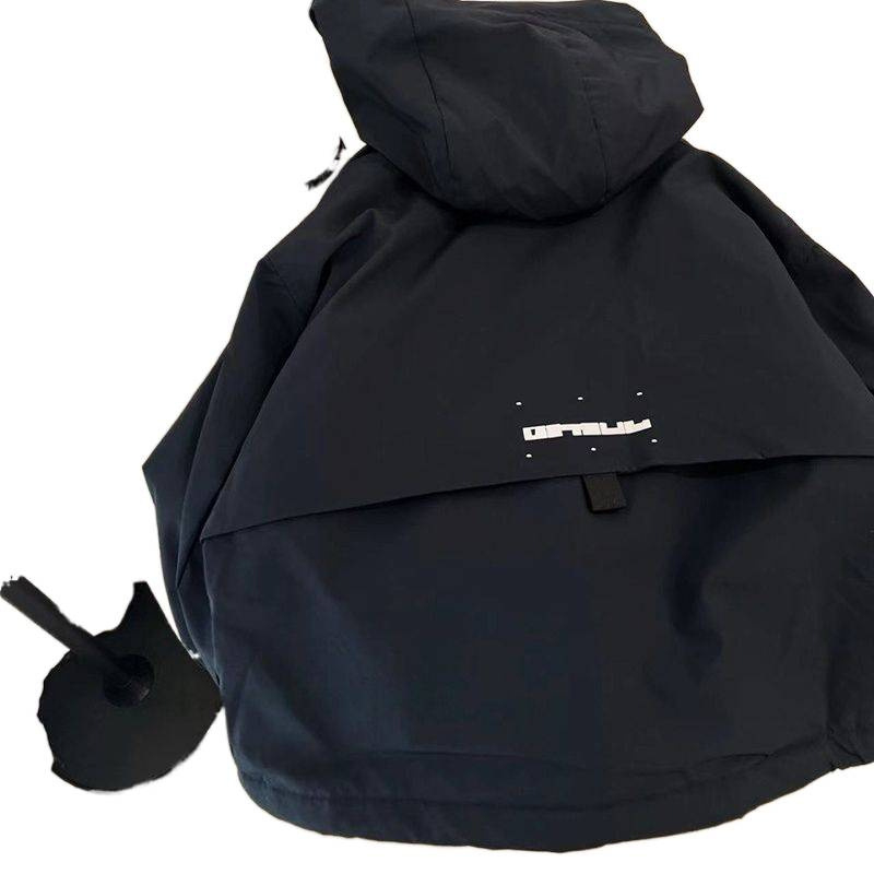Unisex dječja jakna od poliestera s fleece podstavom, quilted dizajn, stojeći ovratnik, za djecu stariju od 8 godina