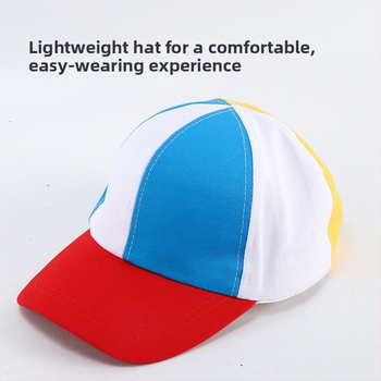 Șapcă de baseball din bumbac, unisex, cu țesătură realizată manual, broderie Jacquard, vârf plat, boruri late, cu logo imprimat