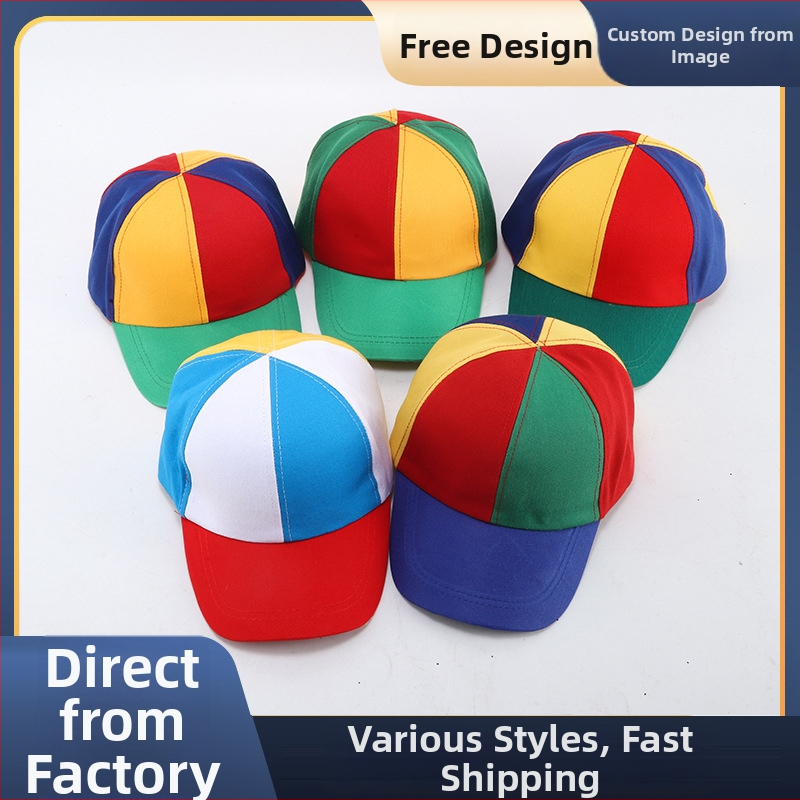 Șapcă de baseball din bumbac, unisex, cu țesătură realizată manual, broderie Jacquard, vârf plat, boruri late, cu logo imprimat