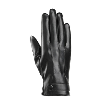 PU bőr érintőképernyős kesztyű nőknek — melegek, téli, tavaszi és őszi szezonokra