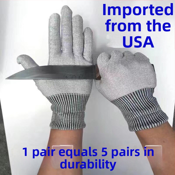 Griešanas drošības cimdi kokapstrādei – pretslīdoši, pret caurduršanu, biezināti un izturīgi pret nolietošanos