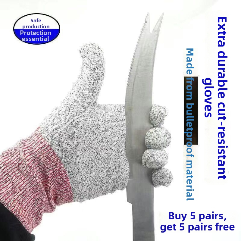 Griešanas drošības cimdi kokapstrādei – pretslīdoši, pret caurduršanu, biezināti un izturīgi pret nolietošanos