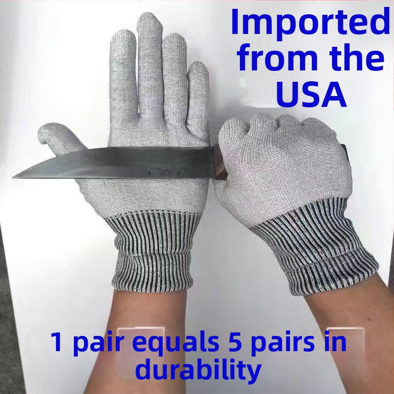 Griešanas drošības cimdi kokapstrādei – pretslīdoši, pret caurduršanu, biezināti un izturīgi pret nolietošanos