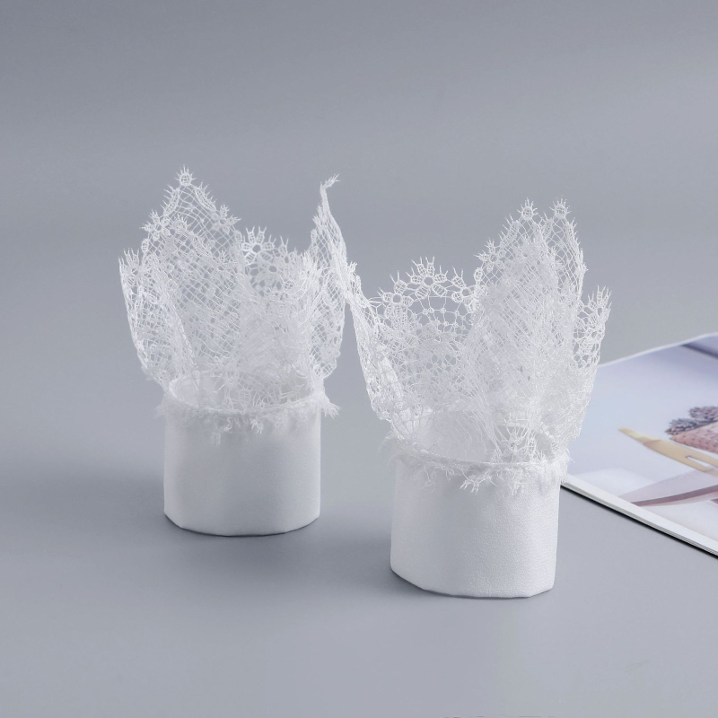 Dekoratiivsed võltsvarrukad tantsukostüümidele, lühikesed varrukad, fringing ja lilledetailid, täiskasvanud naistele