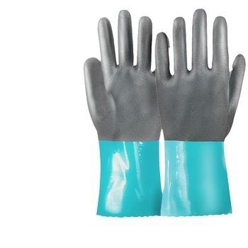 Ръкавици за обработка на риба и морски дарове - неплъзгащи се, против пробиване, водоустойчиви, износоустойчиви гумени ръкавици; Taoyun, Защита, Тегло 0.1, Универсална употреба