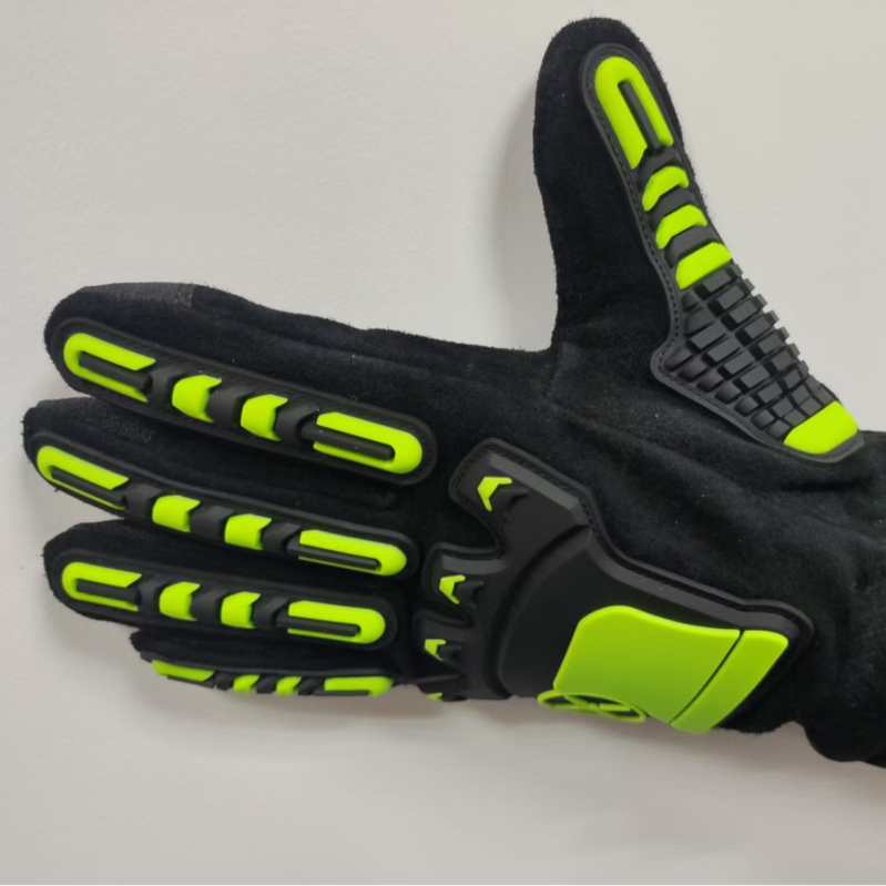 Čūsku notveršanas cimdi, bieza paplašināta liellopa ādas cimdi ar ādas iekšējo pamatni, aizsardzība pret griezumiem un iedurieniem, augsta temperatūras noturība, piemēroti čūsku kodieniem