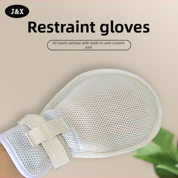 Riešo ribojimo dirželis – tinklelio audinys, nailono juosta ir plastikinė plokštelė; Prekės ženklas: J&X, Modelis: Wrist restraint strap, Kategorija: Riešo ribojimas