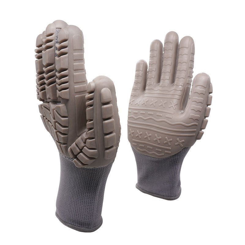 Ръкавици TPE за метална обработка – антиударни и антиколизионни характеристики (Материал: TPE; Приложение: метална обработка)