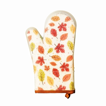 Silikona virtuves cimdi ar auduma oderi, izturīgi pret karstumu, pretslīdes, cepšanai