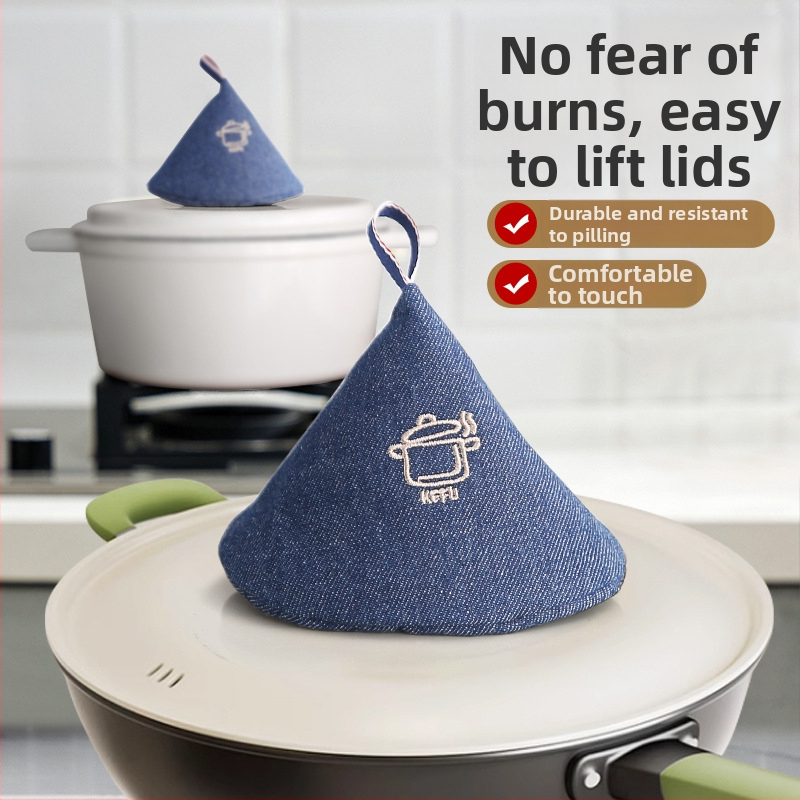 Termo izturīgs virtuves komplekts: pretdedzināšanas cimdi, neslīdīgs roktura aizsargs, katla vāciņš, katla ausu aizsargs, siltuma izolācijas klips mikroviļņu krāsnij un cepeškrāsnij