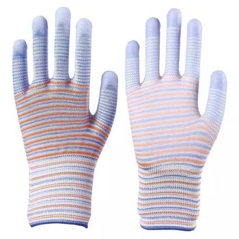 Ръкавици за длан PU покритие, зебра модел, дишащи и издръжливи (Марка: Neck strength; Функция: Друго; Обхват на употреба: Друго)