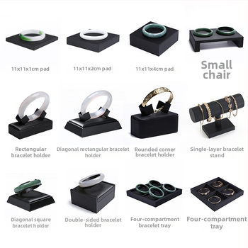 PU κοσμημάτων προβολής, μονοεπίπεδη βάση για βραχιόλια, σχέδιο συναρμολόγησης, στυλ υψηλής ποιότητας