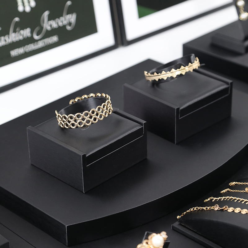 PU κοσμημάτων προβολής, μονοεπίπεδη βάση για βραχιόλια, σχέδιο συναρμολόγησης, στυλ υψηλής ποιότητας