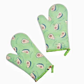 Silikona karstumizturīgas virtuves cimdi, pret apdegumiem, neslīd, siltumizolējošas, piemērotas cepšanai un grilēšanai