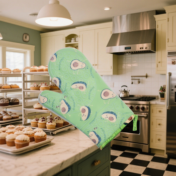 Silikona karstumizturīgas virtuves cimdi, pret apdegumiem, neslīd, siltumizolējošas, piemērotas cepšanai un grilēšanai