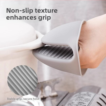 Γάντια φούρνου από σιλικόνη, θερμοανθεκτικά, παχιά, για οικιακή χρήση, κατάλληλα για φούρνο, κατσαρόλες, μικροκύματα и ψήσιμο