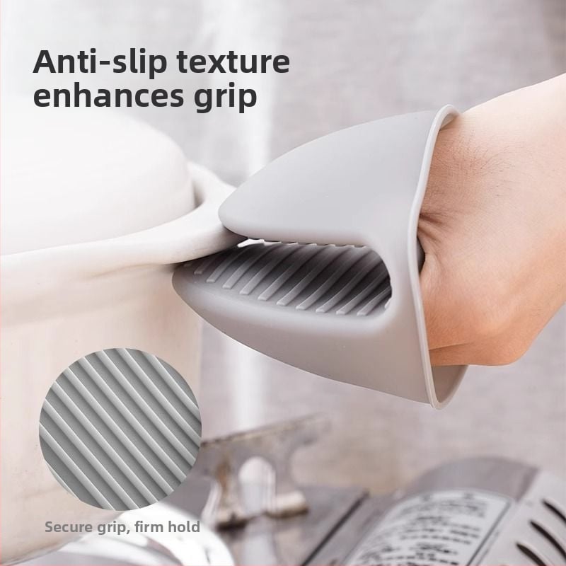 Γάντια φούρνου από σιλικόνη, θερμοανθεκτικά, παχιά, για οικιακή χρήση, κατάλληλα για φούρνο, κατσαρόλες, μικροκύματα и ψήσιμο