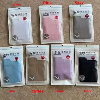 Manșon pentru braț Mushroom Mountain – repelent împotriva țânțarilor cu efect răcoritor de mentă, protecție UV, material nylon (conținut 71–80%), stil sportiv vară 2024