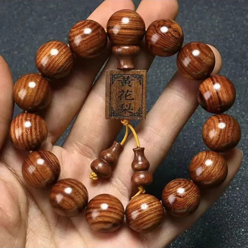 Drvena narukvica od rosewooda, unisex, brend Fujian craftsman, poslovni dar, proljeće 2025