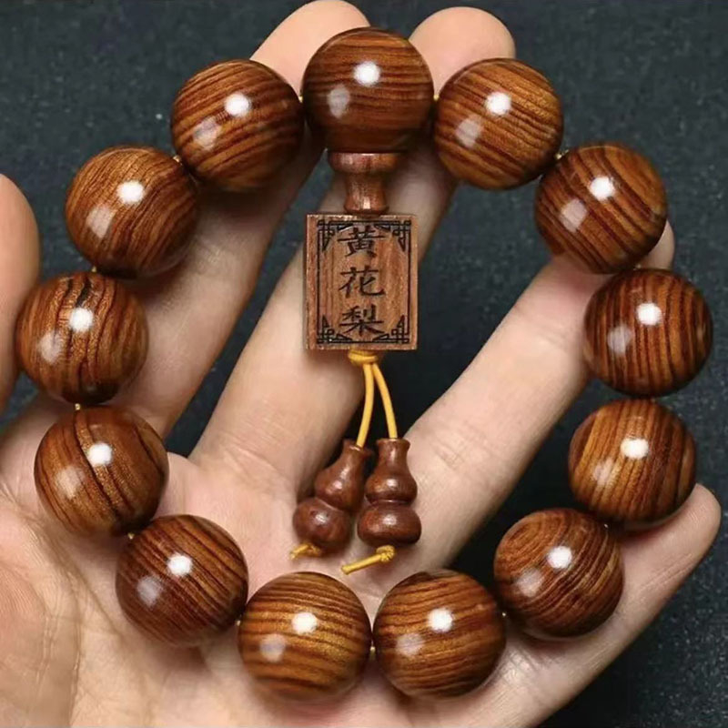 Drvena narukvica od rosewooda, unisex, brend Fujian craftsman, poslovni dar, proljeće 2025