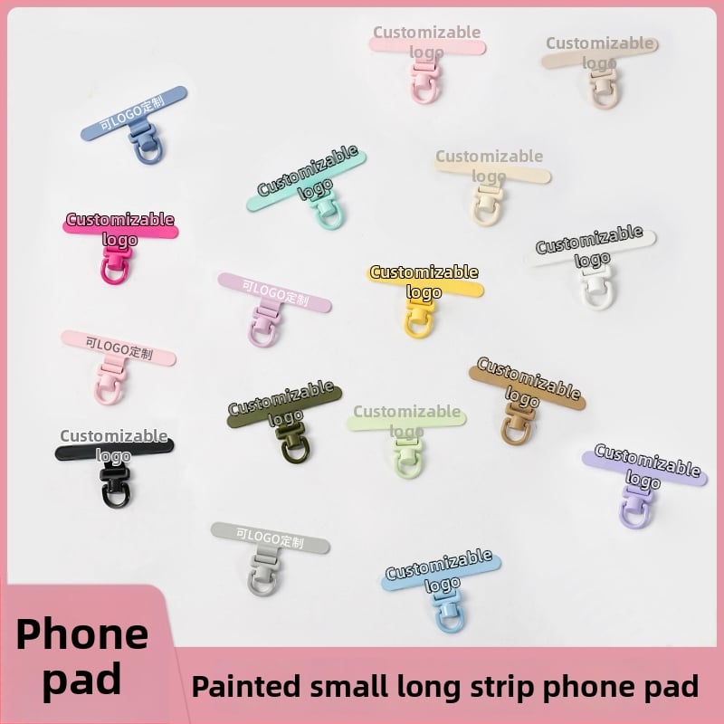 Κρεμαστό για κινητό τηλέφωνο, unisex, γεωμετρικό σχήμα, από ανοξείδωτο ατσάλι, φινίρισμα με βαφή φούρνου, διακοσμητικό