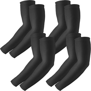 Manșete de protecție solară pentru vară, țesătură Ice Silk (Milk Silk) cu poliester >96%, pentru condus și ciclism, vara 2024