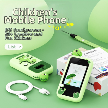 Laste digitaalne kaamera 2,8-tollise LCD-ekraaniga, 20 MP sensor, TF-kaardiga salvestus, videorežiim, ABS + silikoongeeli korpus