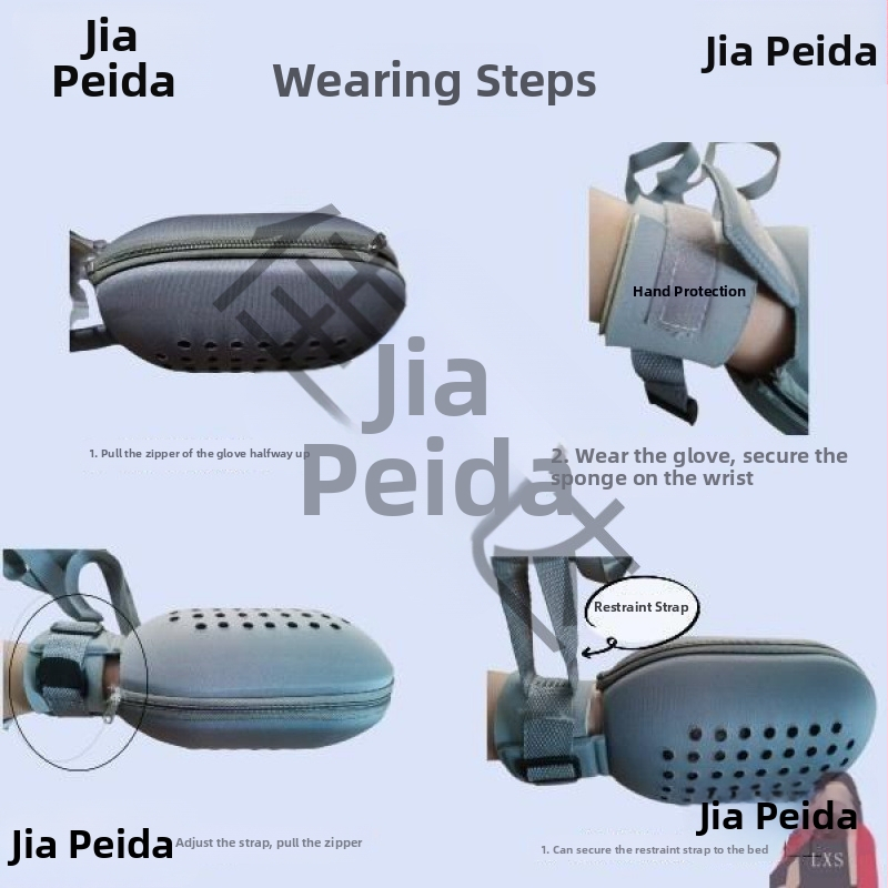 Puspirštinės apsauginės pirštinės senelių priežiūrai — Lycra medžiaga, pagrindinė sudėtis Spandex (100%)