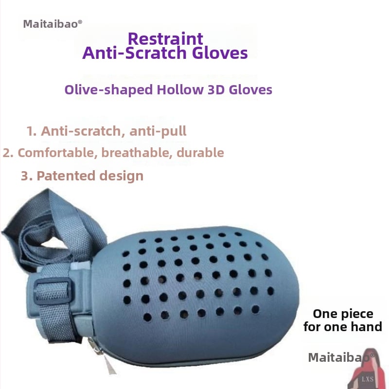 Puspirštinės apsauginės pirštinės senelių priežiūrai — Lycra medžiaga, pagrindinė sudėtis Spandex (100%)