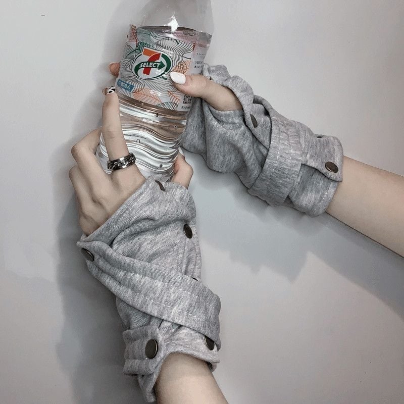 Harajuku stiliaus puspirštinės hip-hopui ir gatvės šokiams, Spandex/Poliesterio mišinys (Spandex 61–70%), unisex, ruduo 2024