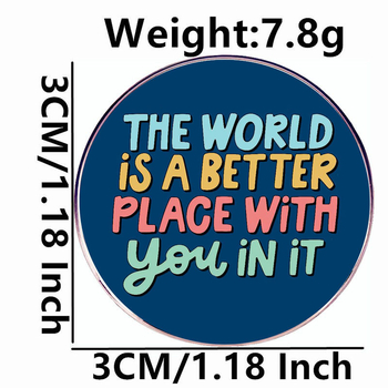 Broš od legure s elektroplatiranjem, oblik: slova/brojevi/tekst, mogućnost personalizacije