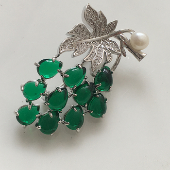 Dream Color cirkón broska nőknek, OL divat stílus, elektroplakálás, modell X1939