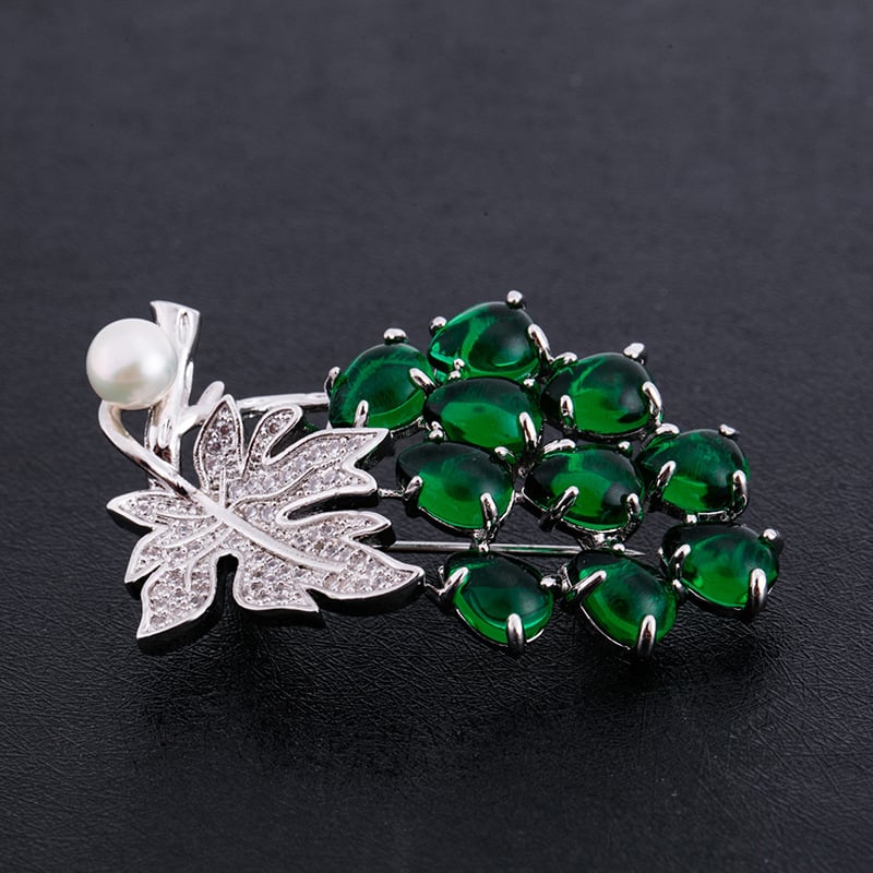 Dream Color cirkón broska nőknek, OL divat stílus, elektroplakálás, modell X1939