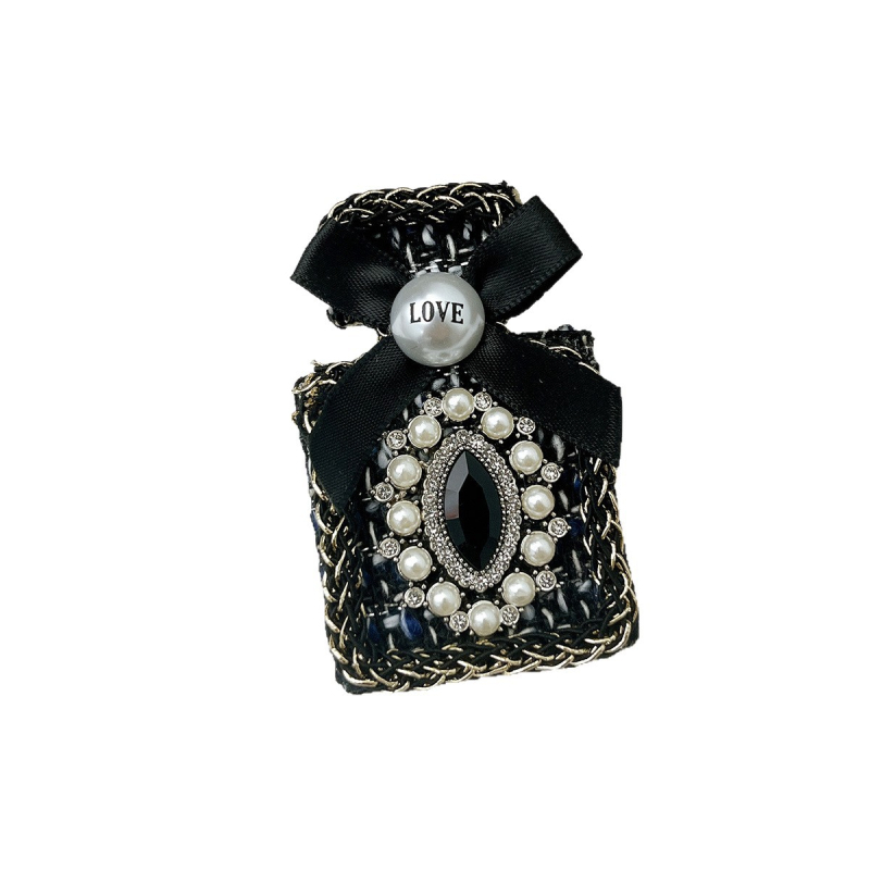 Broš za žene, korejskog stila model bočice parfema, ručno izrađeno od mješovitih materijala, dekorativno i kao poklon
