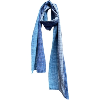 Käsitsi kootud puuvillane šal patchwork ruutude ja triibude mustriga, pehme kaelale (100% puuvill; käsitsi kootud; patchwork ruutude ja triibude muster; sobiv sügisel; 2024. aasta talveväljaanne)